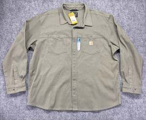 Carhartt Men's Montana Rugged Flex™ Relaxed Fit Corduroy Long-Sleeve Shirt